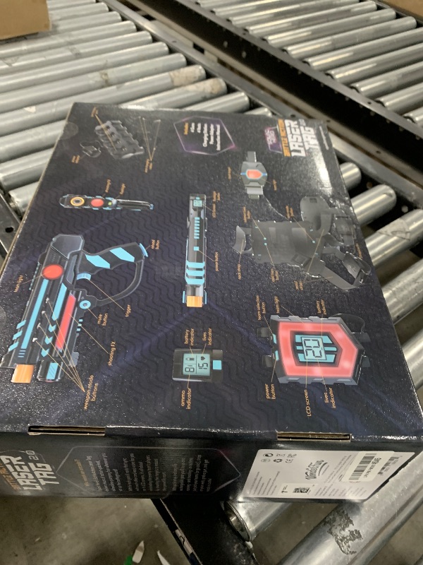 Photo 1 of Squad Hero Rechargeable Laser Tag 360° Sensors + LCDs - Set of 4 - Easter Gift Ideas for Kids Teens and Adults Boys & Girls Family Fun - Cool Teenage Lazer Group Activity, Teen Gifts Ages 8+ Year Old