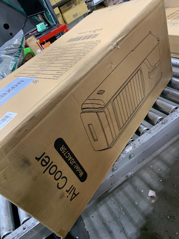 Photo 1 of Uthfy 32 Inch Swamp Cooler Air Conditioner, 3 IN 1 Evaporative Air Cooler with 4.2 Gal Water Tank, 4 Mode, 3 Speed, Remote Control, 120° Oscillation, 12 H Timer, Portable AC for Indoor Room, Bedroom