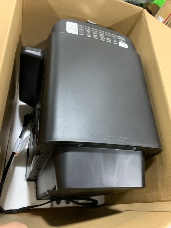 Photo 1 of Ninja Air Fryer, 8 QT DoubleStack 2-Basket, Space Saving Design, Cooks 2lb Chicken Wings, Feeds up to 6 People, 6-in1 Air Fryer, Roast, Bake & More, Easy to Clean, Dishwasher Safe Parts, Black, SL201