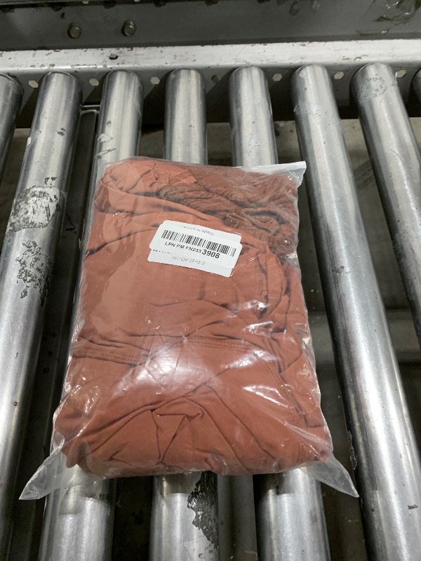 Photo 1 of CYCLAMEN Formal Maternity Dress Sparkly Halter Neck A-Line Maxi Gown Baby Shower Pregnancy Photoshoot Wedding Guests, Orange Brown, M