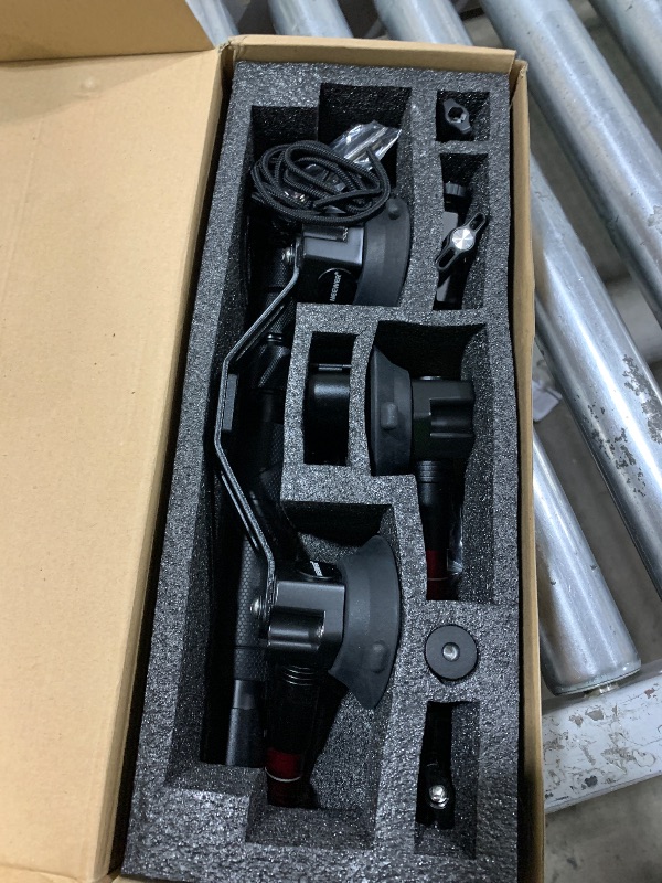 Photo 1 of NEEWER Triple Suction Cup Car Mount Compatible with Insta360 X5 X4 GoPro DJI OSMO 360 Cameras, Quick Release Outside Windshield Magic Arm Mount Kit with 2 in 1 Extension Pole/Selfie Stick, CA065