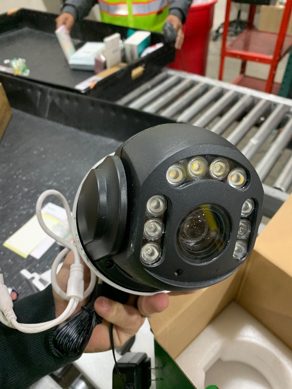 Photo 1 of SV3C 36X Zoom PTZ POE Camera Outdoor, Auto Tracking 4K ONVIF IP Wired Camera, Person Vehicle Motion Detection, Floodlight Color Night Vision, Two Way Audio, Camhipro, Preset, BlueIris, 24/7 Recording