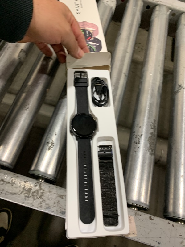 Photo 1 of Smart Watch for Men Women Fitness: Make Answer Call Running Digital Mens Watches Waterproof Smartwatch Android Phone iPhone Samsung Compatible Step Pedometer Tracker Heart Rate Sleep SpO2 Monitor