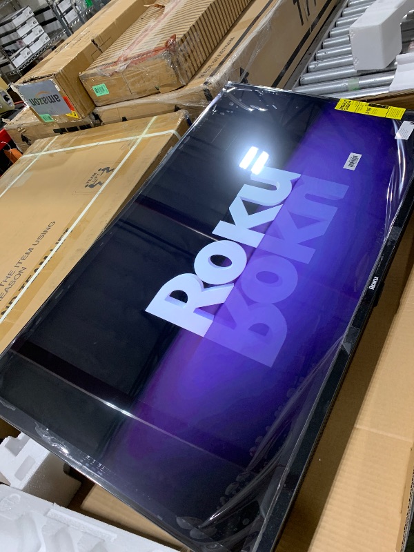 Photo 1 of Roku Smart TV 2025 – 40-Inch Select Series, 1080p Full HD TV – Roku TV with Voice Remote – Flat Screen LED Television with Wi-Fi for Streaming Live Local News, Sports, Family Entertainment