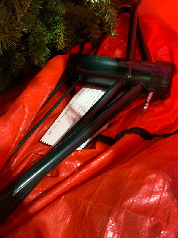 Photo 1 of National Tree Company 9 ft Unlit Dunhill Fir Full Artificial Christmas Tree, 4,026 Tips, Includes Stand, Green