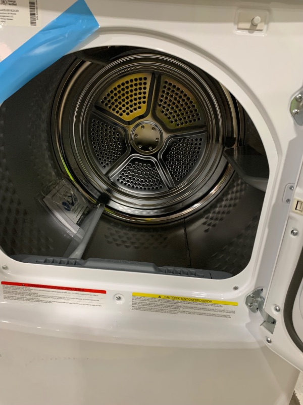 Photo 1 of Kenmore 7.0 cu. ft. Front Load Electric Dryer - with Guard to Reduce Wrinkles & Static - Smart Sensor Drying - LED - White