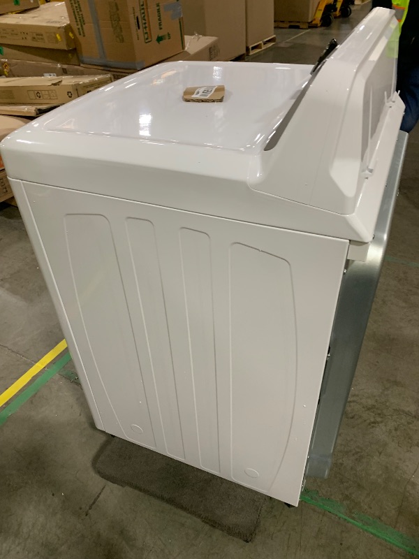 Photo 1 of Kenmore 7.0 cu. ft. Front Load Electric Dryer - with Guard to Reduce Wrinkles & Static - Smart Sensor Drying - LED - White