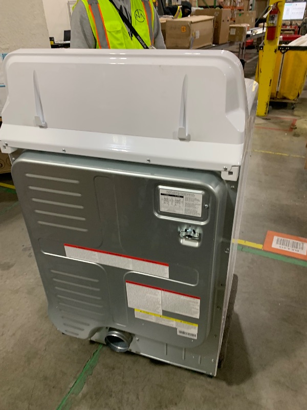 Photo 1 of Kenmore 7.0 cu. ft. Front Load Electric Dryer - with Guard to Reduce Wrinkles & Static - Smart Sensor Drying - LED - White