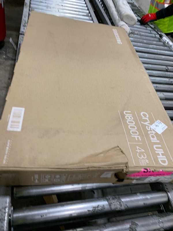 Photo 1 of Samsung 43-Inch Class Crystal UHD U8000F 4K Smart TV (2025 Model) Endless Free Content, Crystal Processor 4K, MetalStream Design, Knox Security, Alexa Built-in