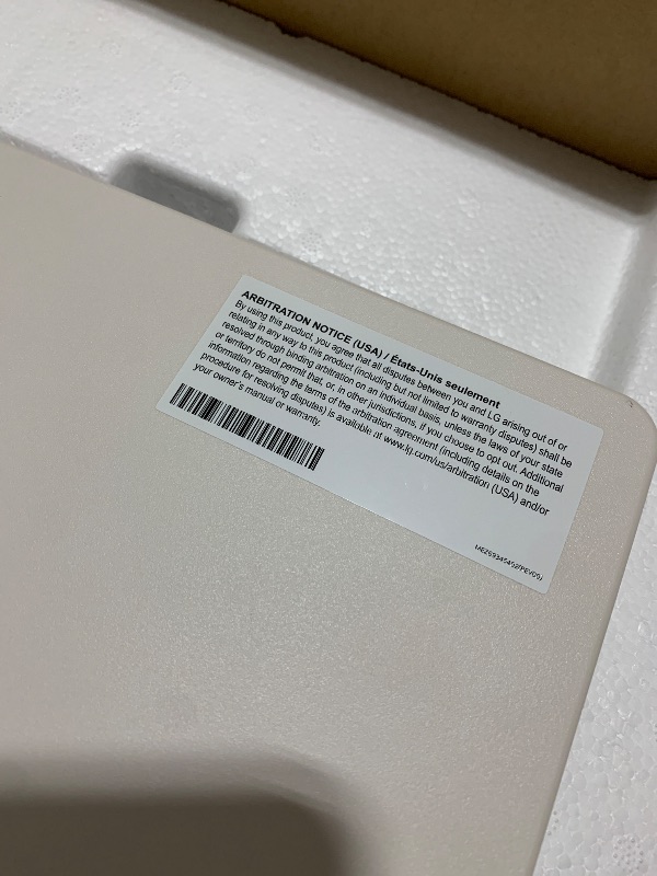 Photo 1 of LG 27-Inch StanbyME 2 with Folio Cover, Portable Touch Screen, Dolby Vision, HDR10, Filmmaker Mode, Built-in Battery, Full Swivel Rotation (27LX6TYGA, 2025)