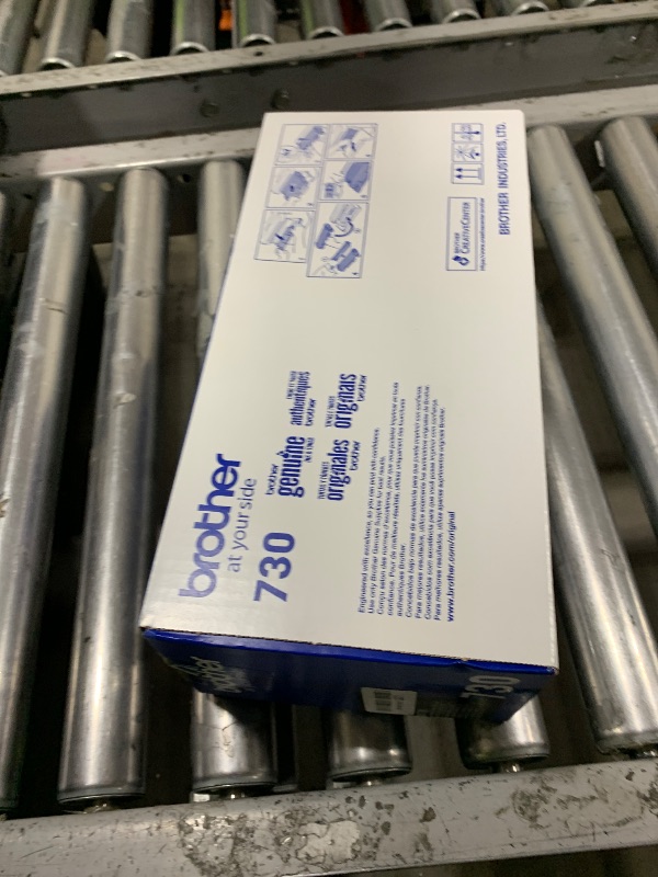 Photo 1 of Brother Genuine Standard Yield Toner Cartridge, TN730, Replacement Black Toner, Page Yield Up To 1,200 Pages, Amazon Dash Replenishment Cartridge,1 Pack