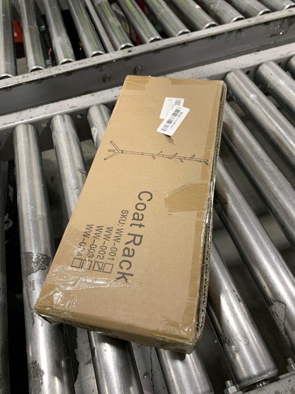 Photo 1 of WANGMUXIA Coat Rack, Freestanding Coat Rack with 8 Hooks and 3 Adjustable Size Tree Coat Racks for Bedroom, Hallway, Entrance, Office, for Hats, Coats, Scarves, Handbags