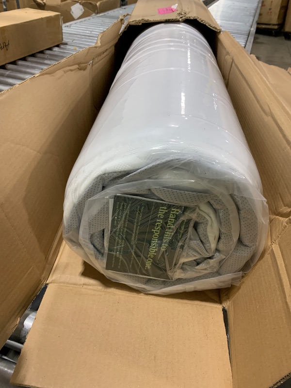 Photo 1 of Zinus 10 Inch Green Tea Essential Memory Foam Mattress [New Version], Queen, Fiberglass Free, Medium Feel, Breathable Airflow Memory Foam, Certified Safe Foams & Fabric, Mattress in A Box