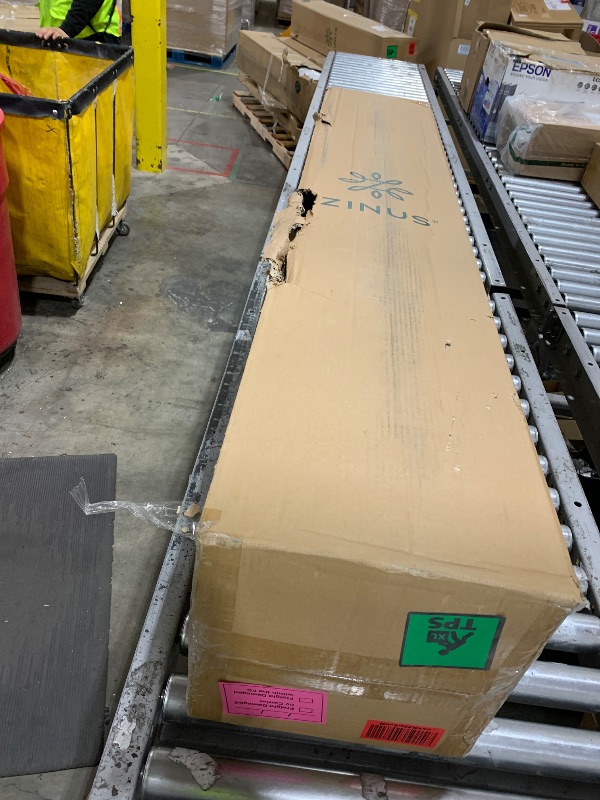 Photo 1 of Zinus 12 Inch Queen Green Tea Memory Foam Mattress [New Version], Fiberglass Free, Medium Firm Feel, Zoned Pressure Relief, Certified Safe Foams & Fabric, Mattress in A Box