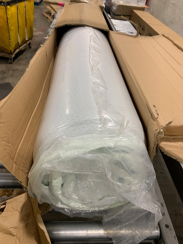 Photo 1 of Zinus 12 Inch Queen Green Tea Memory Foam Mattress [New Version], Fiberglass Free, Medium Firm Feel, Zoned Pressure Relief, Certified Safe Foams & Fabric, Mattress in A Box