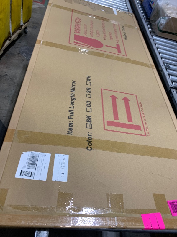 Photo 1 of Koonmi 30"x71" Arched Full Length Mirror, Black Large Floor Mirror with Aluminum Alloy Frame Standing Hanging or Leaning Wall-Mounted Full Body Mirror for Living Room and Bedroom