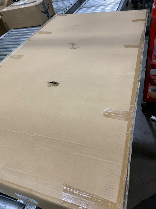 Photo 1 of Shower Base Pan in White Left Linear Drainer, Rectangular Shower Base 60"×32"×4" with Non-Slip Floor Panel and Stainless Steel Shower Drain Cover