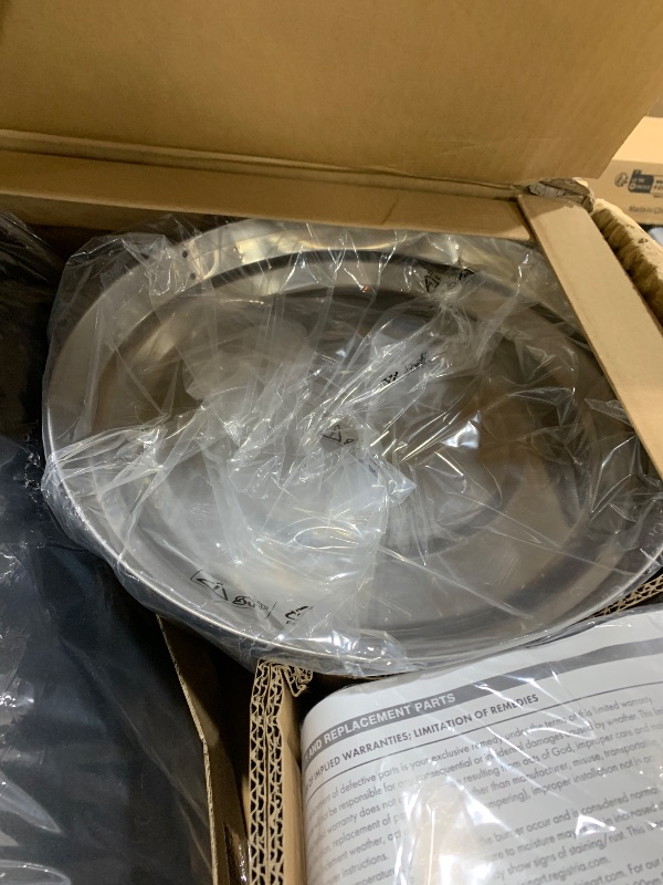 Photo 1 of Cuisinart Perfect Position Propane Patio Heater, 38,200 BTU Powerful Directional Stainless Steel Outdoor Heater with Hidden Tank and Drink Table, Swivel Arm and Reflective Heat Shield