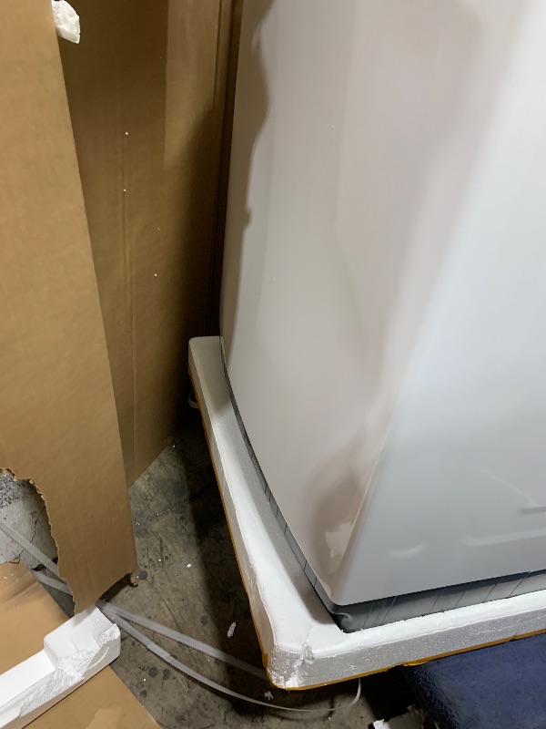 Photo 1 of BLACK+DECKER 3.0 Cu. Ft. Portable Washer, 26.5 lb. Capacity Washing Machine, 6 Cycles, Quick Connect Sink Adapter and Drain Hose Included, Transparent Lid & LED Display, BPW30MW, White