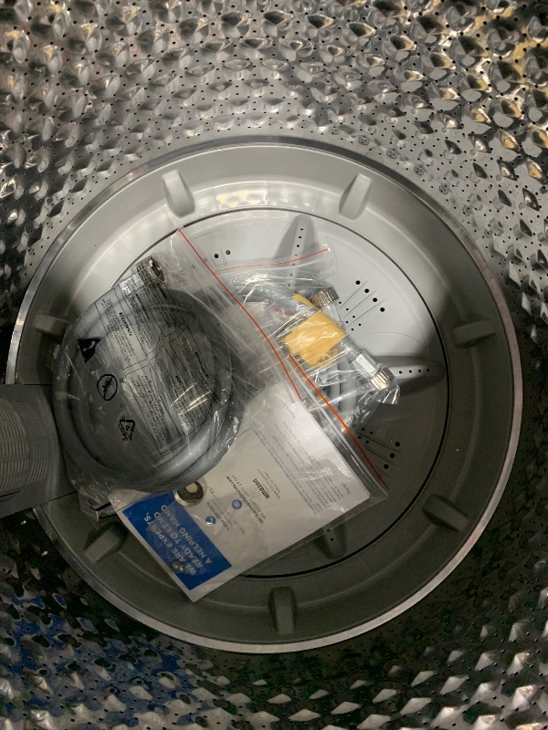 Photo 1 of BLACK+DECKER 3.0 Cu. Ft. Portable Washer, 26.5 lb. Capacity Washing Machine, 6 Cycles, Quick Connect Sink Adapter and Drain Hose Included, Transparent Lid & LED Display, BPW30MW, White