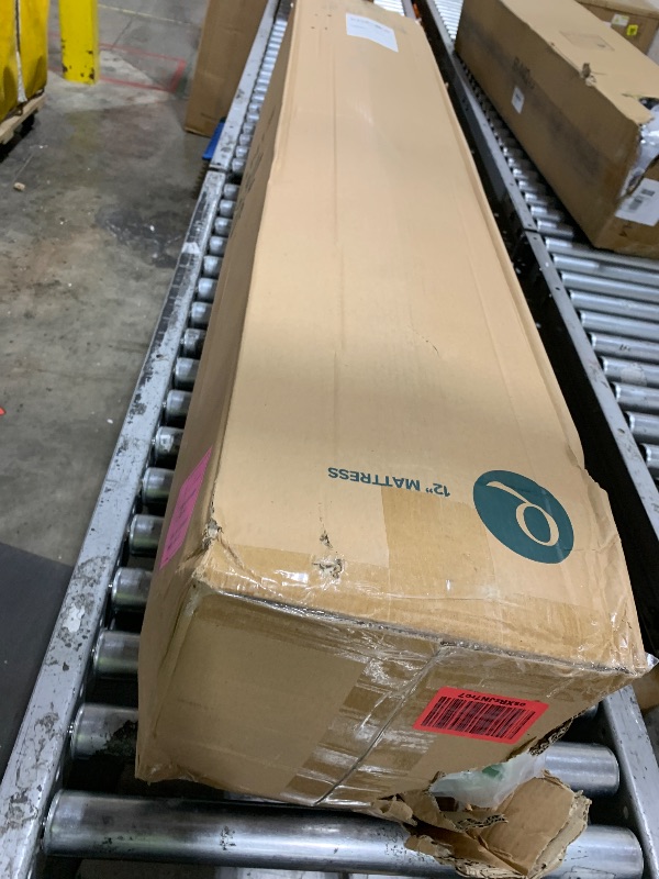 Photo 1 of Zinus 12 Inch Queen Green Tea Memory Foam Mattress [New Version], Fiberglass Free, Medium Firm Feel, Zoned Pressure Relief, Certified Safe Foams & Fabric, Mattress in A Box