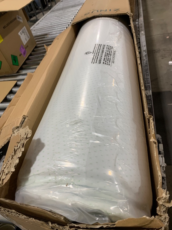 Photo 1 of Zinus 12 Inch Queen Green Tea Memory Foam Mattress [New Version], Fiberglass Free, Medium Firm Feel, Zoned Pressure Relief, Certified Safe Foams & Fabric, Mattress in A Box