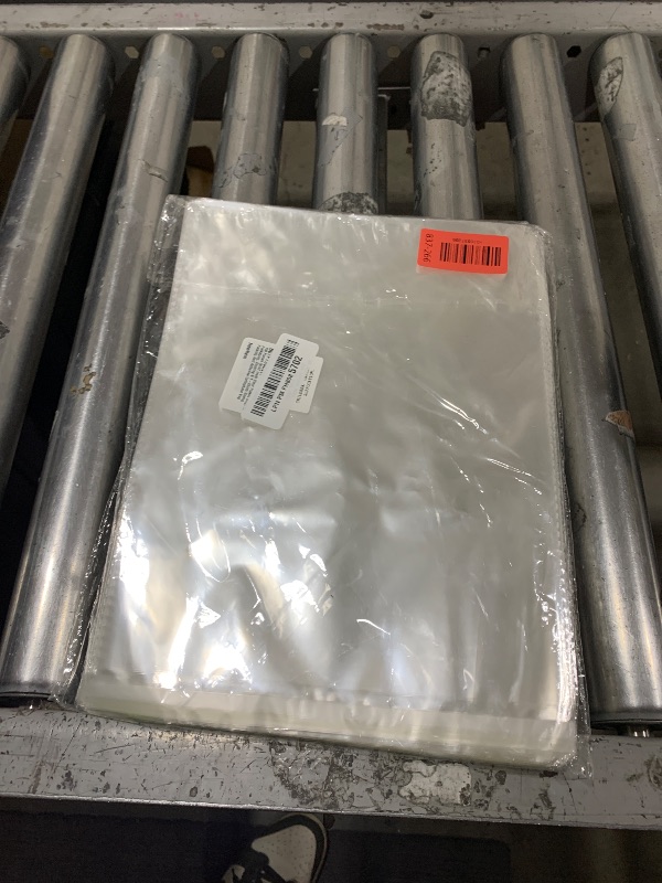 Photo 1 of 100 Pieces (9x12 Inch) Clear Plastic Bags for Packaging, Clothing & T-Shirts Strong Packing Self Adhesive Cellophane Bag