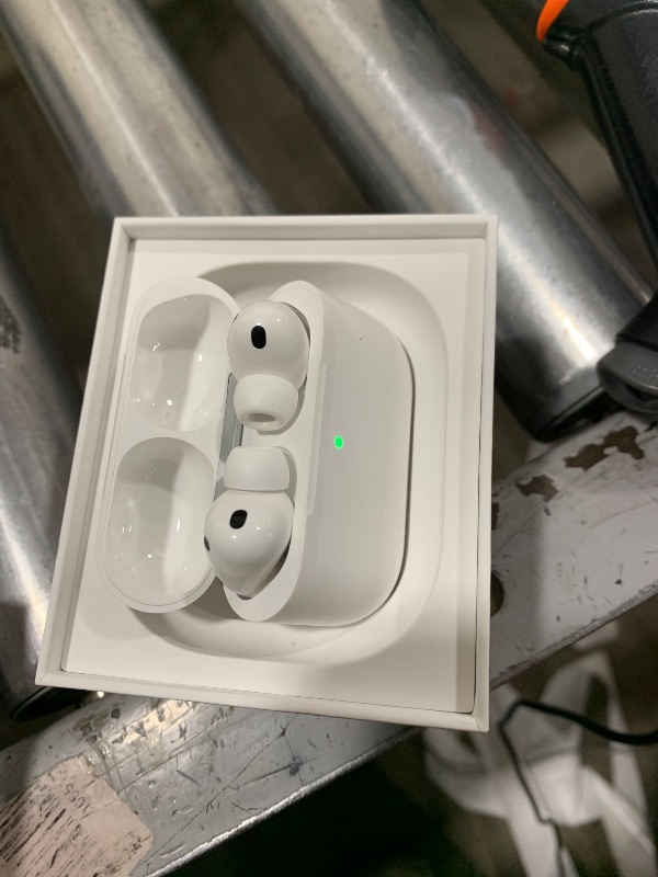 Photo 1 of Apple AirPods Pro 3 Wireless Earbuds, Active Noise Cancellation, Live Translation, Heart Rate Sensing,Hearing Aid Feature,Bluetooth Headphones,Spatial Audio, High-Fidelity Sound, USB-C Charging, White