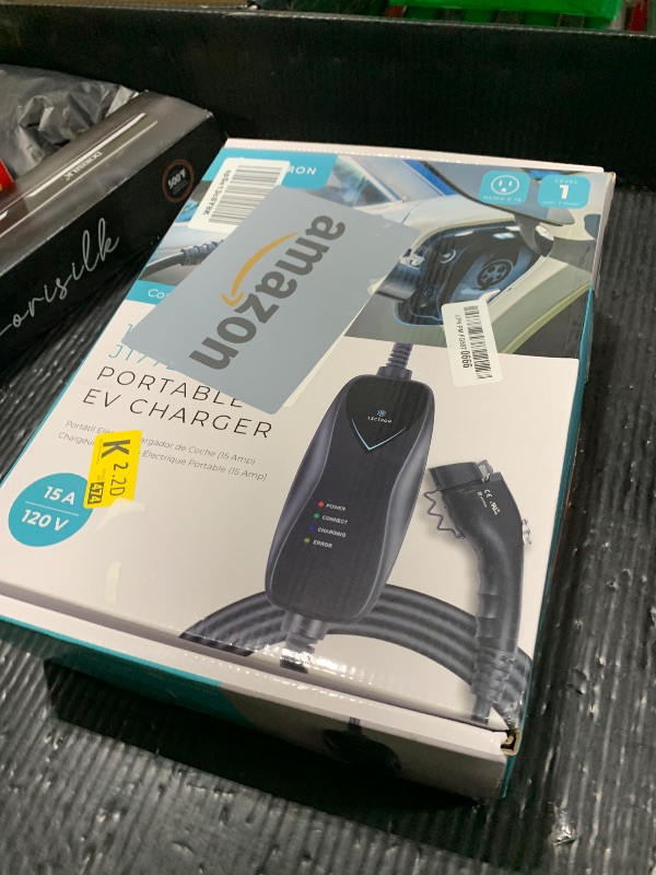 Photo 1 of Lectron EV Charger, 16 ft Extension Cord & J1772 Cable - Portable Electric Car Charger for J1772 EVs and Plug-in Hybrid Vehicles