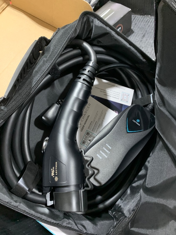 Photo 1 of Lectron EV Charger, 16 ft Extension Cord & J1772 Cable - Portable Electric Car Charger for J1772 EVs and Plug-in Hybrid Vehicles