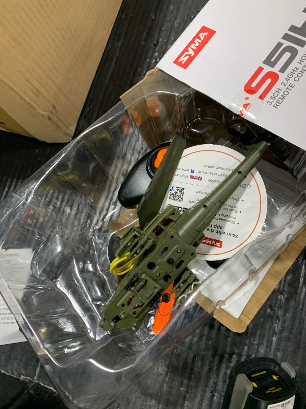 Photo 1 of SYMA RC Helicopters, S51H Remote Control Helicopter 2.4GHz Military Army Toys for Boys Girls Kids with Altitude Hold, One Key Take Off/Landing, LED Light, Low Battery Reminder
