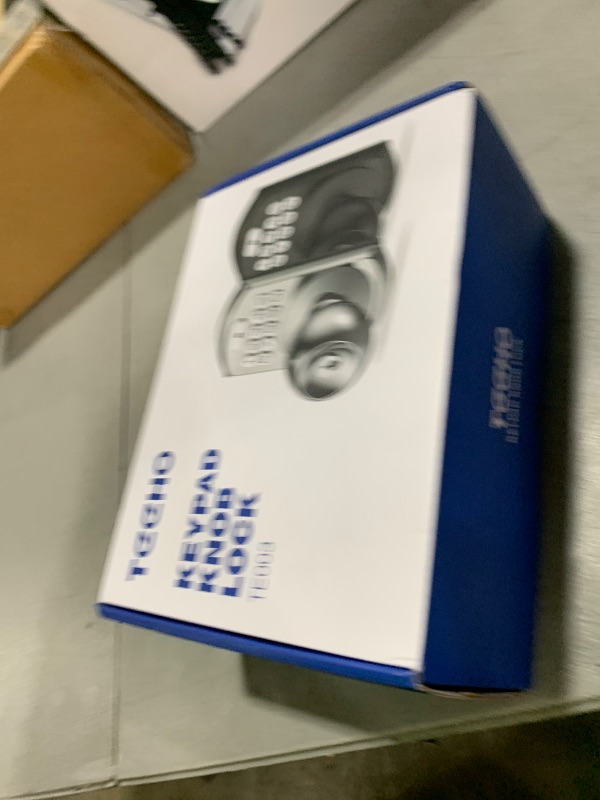 Photo 1 of TEEHO TE003 Keyless Entry Keypad Door Lock with Handle, Electronic Digital Smart Deadbolt Locks with 2 Backup Keys, Door Knob with Code for Front Door Bedroom, Auto Lock, Easy to Install, Matte Black