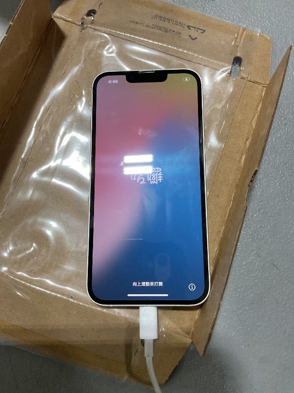 Photo 1 of Apple iPhone 14, 128GB, Starlight - Unlocked (Renewed)