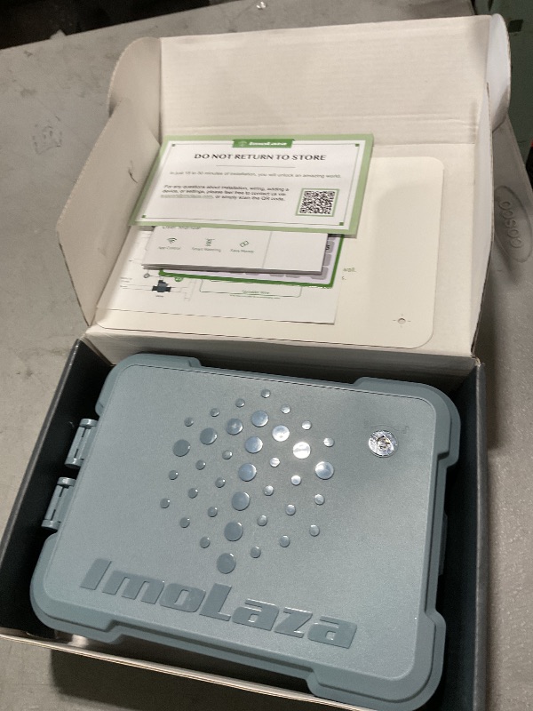 Photo 1 of ImoLaza Outdoor Smart Sprinkler Controller, 12-Zone WiFi Irrigation Controller with Hyper-Local Weather, App Remote Control, Works w/ Alexa, Auto Watering, Rain/Freeze/Wind Skip, Smart Fault Detection