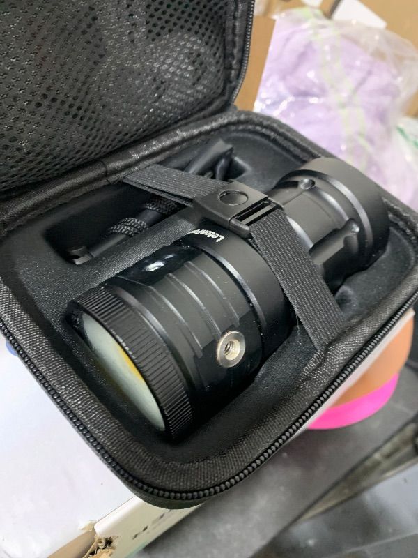 Photo 1 of Dive Light,LetonPower TS S 10000Lumens 100m Underwater Video Light,Diving Flashlight,Waterproof Flashlight with Type-C Charging for Professional Under Water Sports