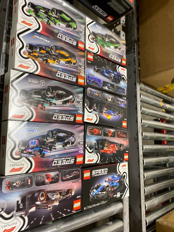 Photo 1 of LEGO Speed Champions Ultimate Formula 1 Collector's Pack - Contains 10 Sets in 1 - Includes Exclusive Poster - Collectible F1 Model Car Kit - Gift for Race Car Fans - 66802