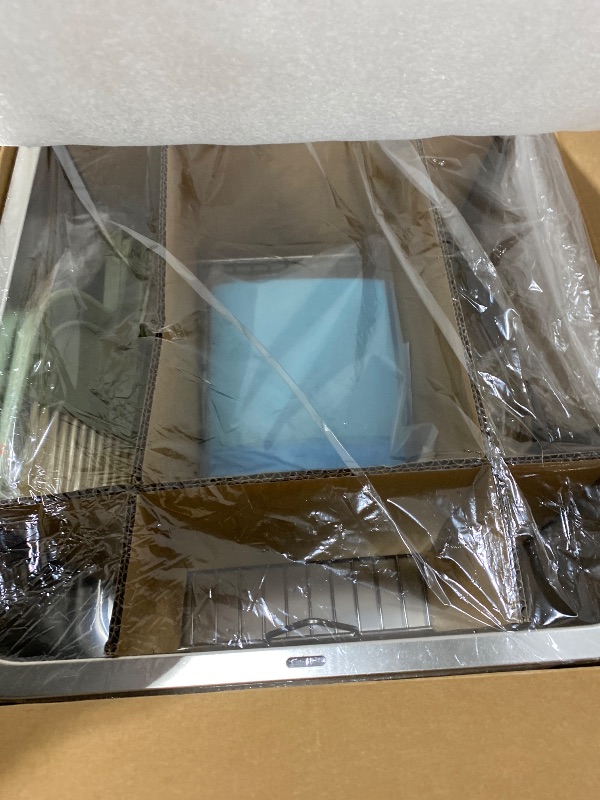 Photo 1 of Sorstrem Stainless Steel Sifting Litter Box for Rabbit (L)