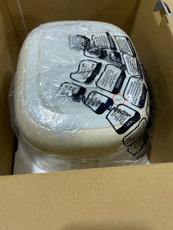 Photo 1 of Joydeem Stainless Steel Rice Cooker, Uncoated Non-stick 316L Stainless Steel Inner Pot Rice Cookers, 6 Cup Uncooked, 3L/3.2 qt, DFB-D300