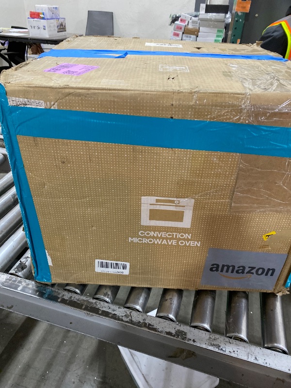 Photo 1 of SAMSUNG 1.2 cu. ft. Countertop Convection Microwave with Air Fry, Black Glass, MC12DB8700CKAA