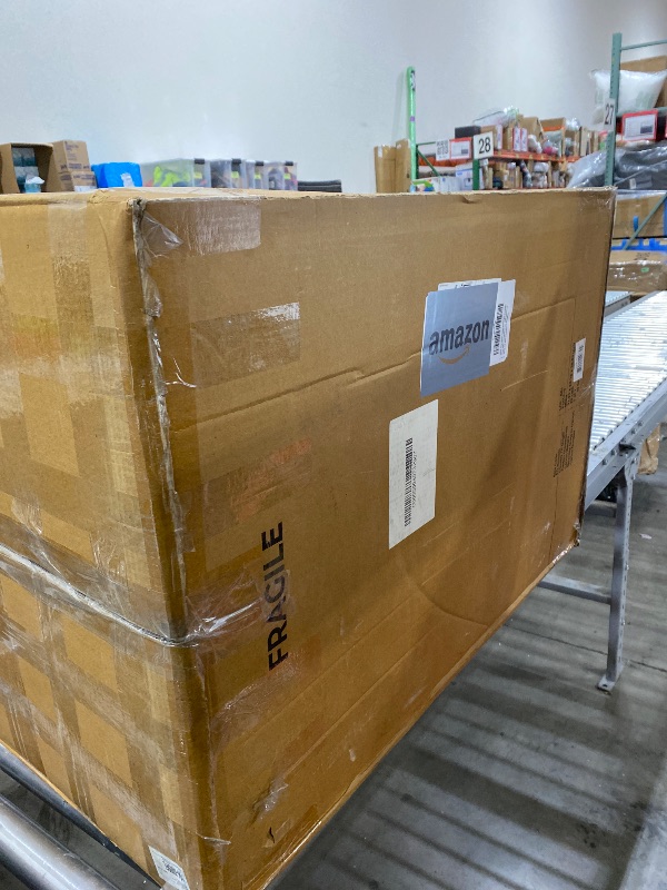 Photo 1 of Chair Mid Century Modern Armchair Compfy Upholstered Lounge Arm Chair for Living Room Fireplace/Bedroom/Reception/Dorms, PU Brown