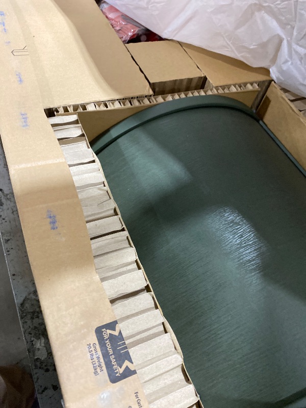 Photo 1 of Better Homes & Gardens Juliet Narrow Arch Bookcase, Deep Green and Light Honey