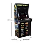 Photo 1 of AtGames Legends Ultimate Arcade, Full Size Game Machine, Home Arcade, Classic Retro Video Games, 300 Licensed Arcade and Console Games, Action Fighting Puzzle Sports & More, WiFi, HDMI, Bluetooth