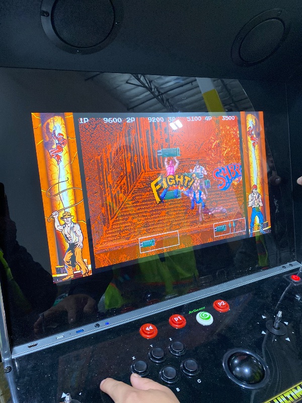 Photo 1 of AtGames Legends Ultimate Arcade, Full Size Game Machine, Home Arcade, Classic Retro Video Games, 300 Licensed Arcade and Console Games, Action Fighting Puzzle Sports & More, WiFi, HDMI, Bluetooth