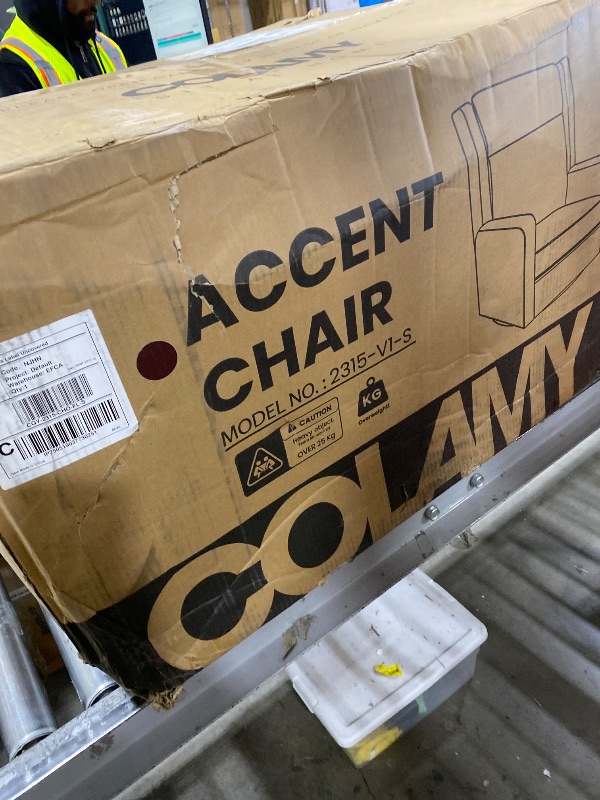 Photo 1 of COLAMY Leather Recliner Chair for Adults, Swivel Rocker Recliner for Small Spaces, Wide Glider Rocking Nursery Chair with Ergonomic High Backrest, for Living Room, Office, Bedroom(Chocolate Brown