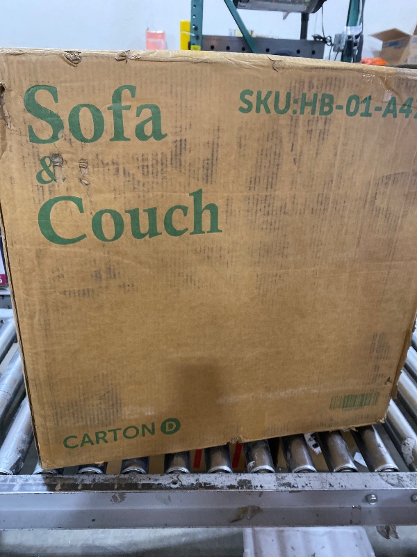 Photo 1 of Loveseat for Modular Sleeper Sofa Bed, Double Seat with Couch Bed, Dark Grey