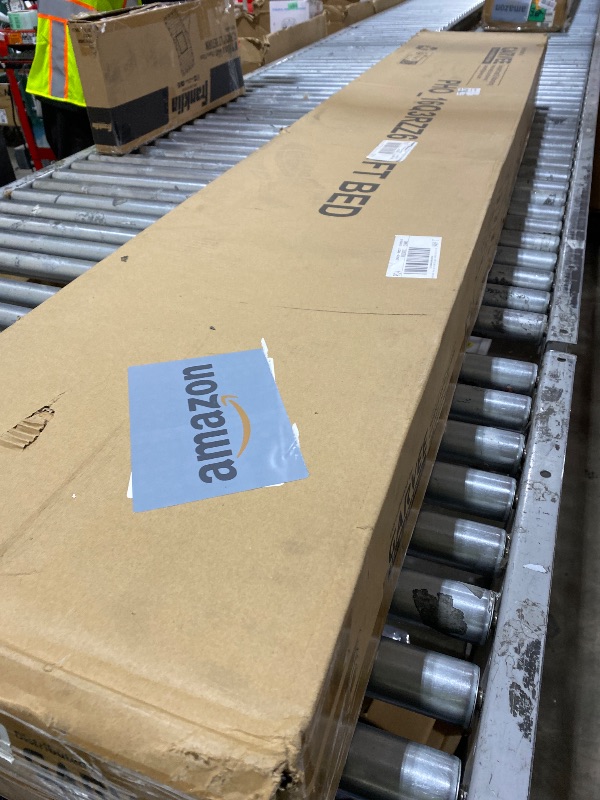 Photo 1 of Garvee Bunk Bed Twin Over Twin with Ladder and Arched Guardrail, Heavy Duty Bunkbeds Frame with Sturdy Steel Slats Support for Kids Boys Girls, Space-Saving, No Box Spring Needed, Gray