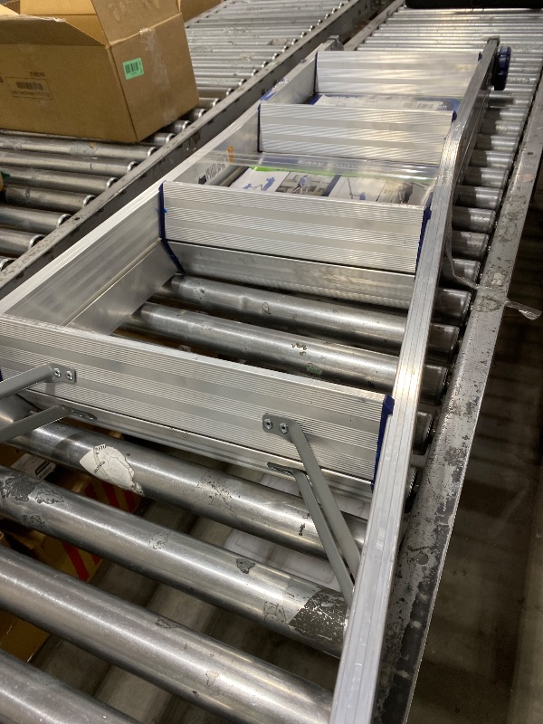 Photo 1 of COSCO 2-in-1 Step and Extension Ladder, Aluminum