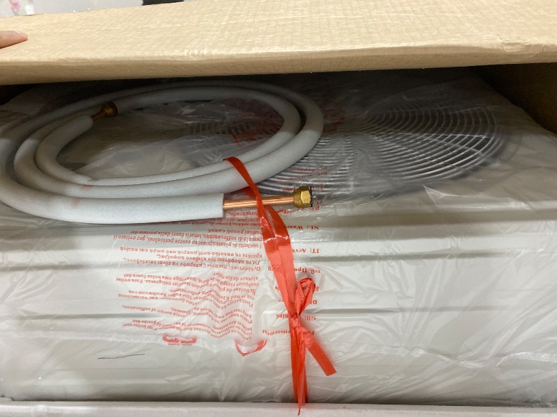 Photo 1 of GarveeHome 9000 BTU Mini Split AC/Heating System, 19 SEER2 Inverter 6-in-1 Split System Air Conditioners, Ductless Heat Pump Wall Mount AC Unit Cool Up to 450 Sq. Ft, Installation Kits, 230V