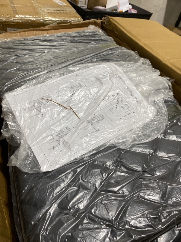 Photo 1 of JT Modern Minimalist Dining Chair Fireproof Leather Sprayed Metal Pipe Diamond Grid Pattern Restaurant Home Conference Chair Set of 4 Or 6 (6, Black)