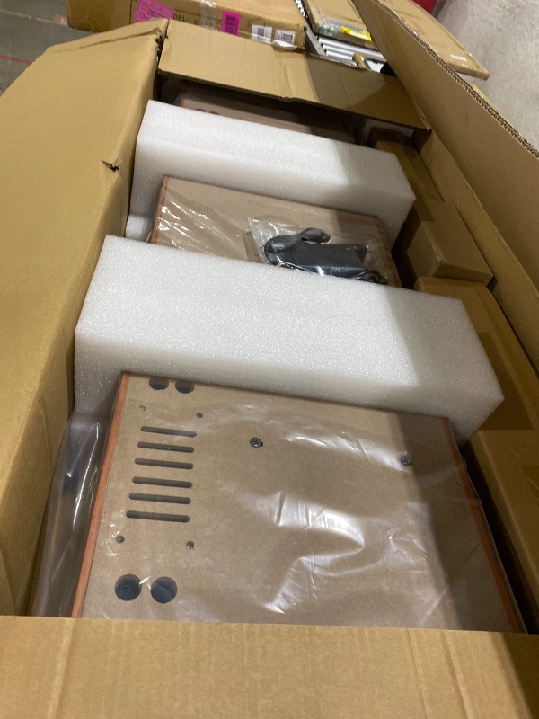 Photo 1 of STRICH 88 Key Digital Piano, Hammer-Action Weighted Keyboard, Full Size Desk Cover Electric Piano Keyboard with Stand, 25Wx2 Speakers, Headphones, Three Pedal, SDP-350S(Color Mahogany)